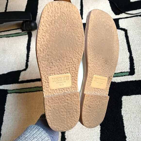 EUC Hereu Lloret Cutout Loafers in Off-White Size EU 36 US 5.5 - Picture 6 of 7